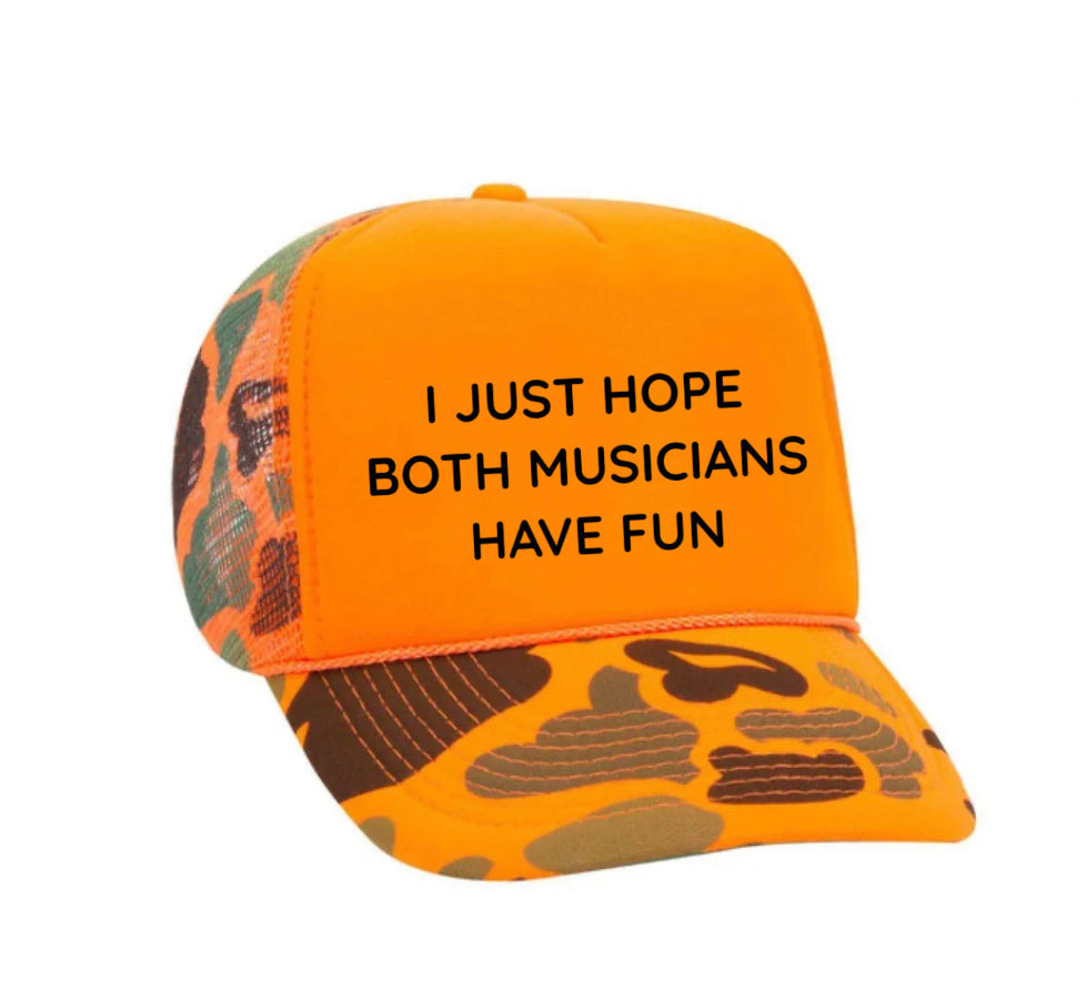 Both Musicians Trucker Hat