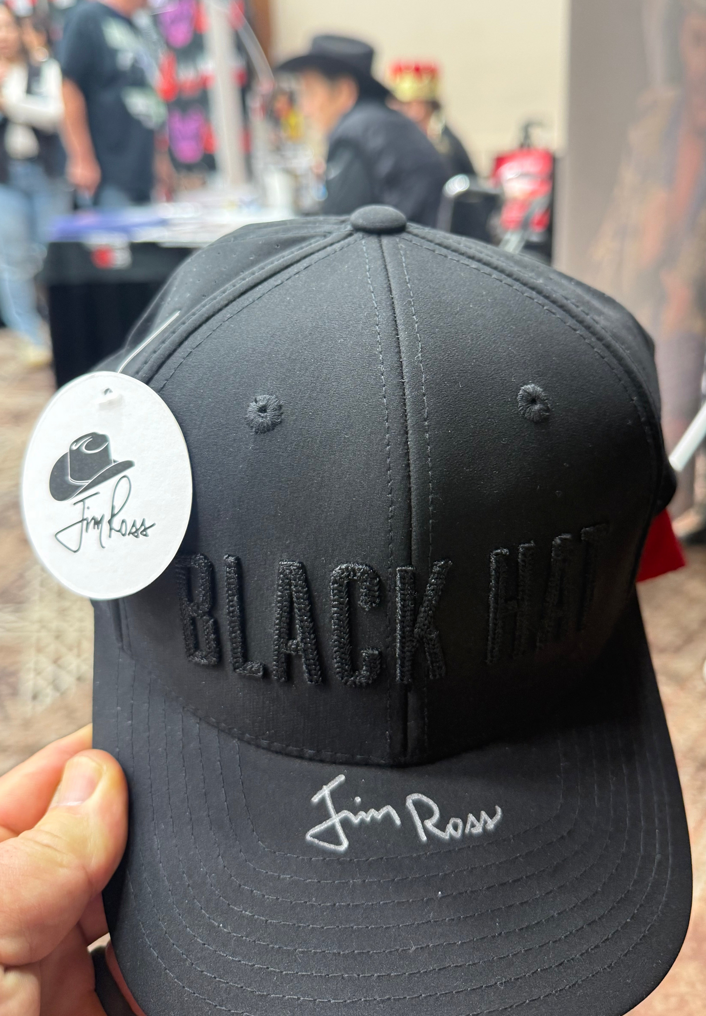 Autographed JR’s BlackHat Black Hat