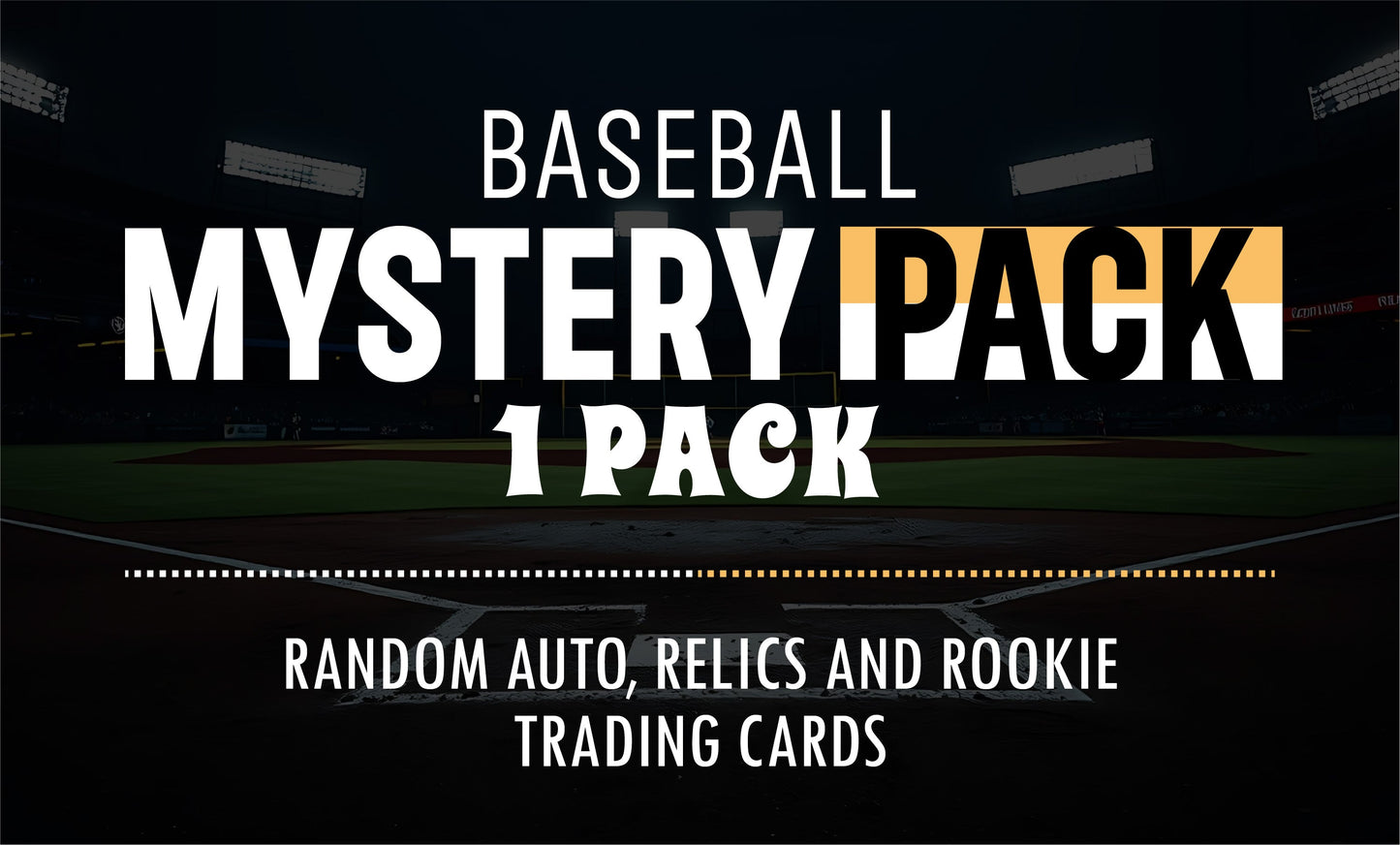 Baseball Mystery Pack (Random Relic & Rookies Trading Cards)