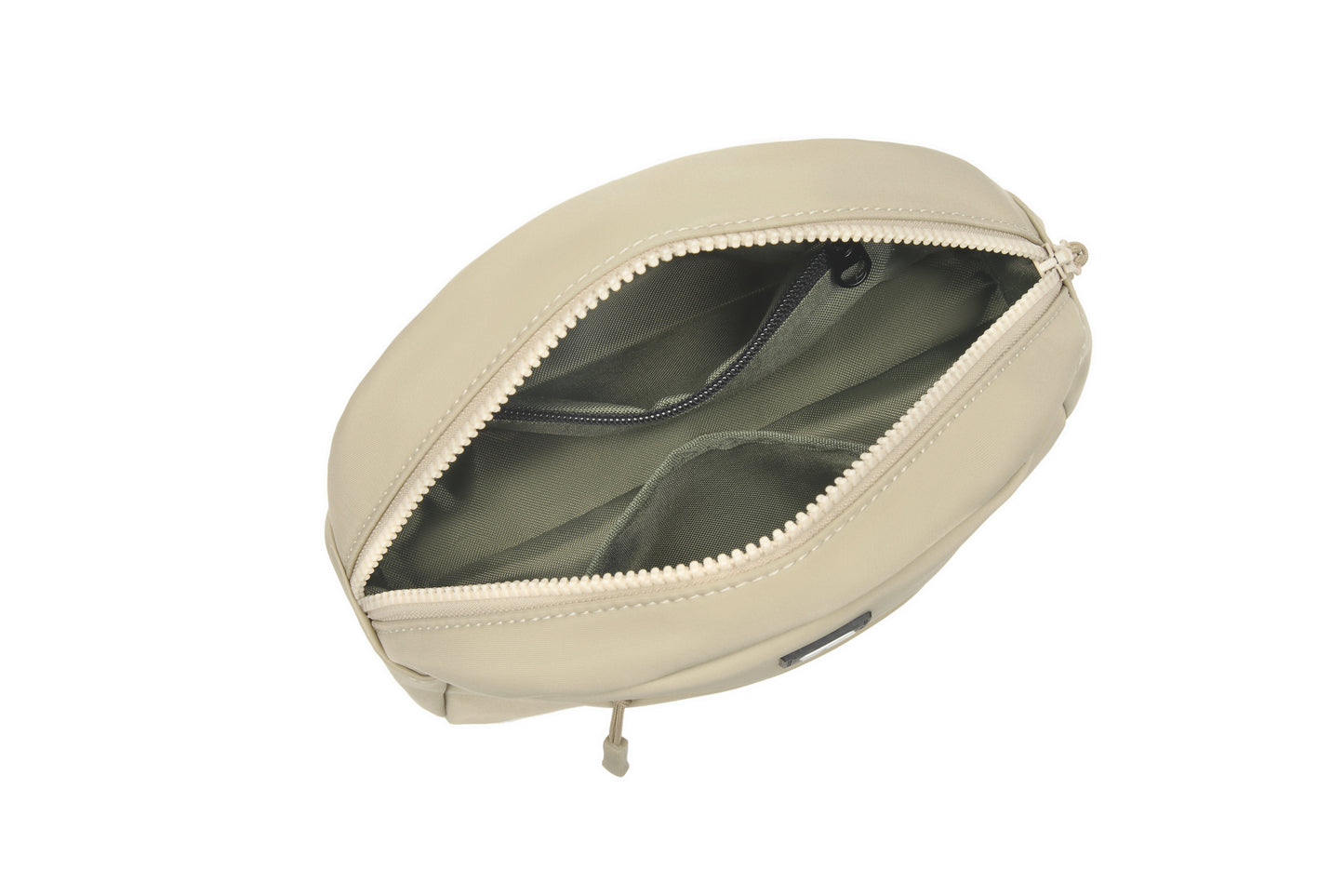 Everyday Cosmetic Case | Reveille Khaki Nylon