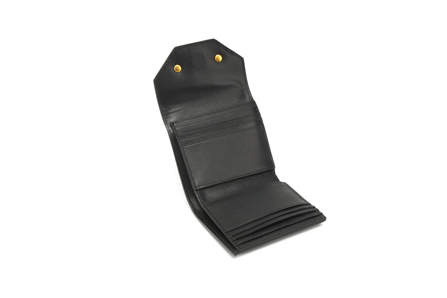 1972 Mini Wallet | Black Leather