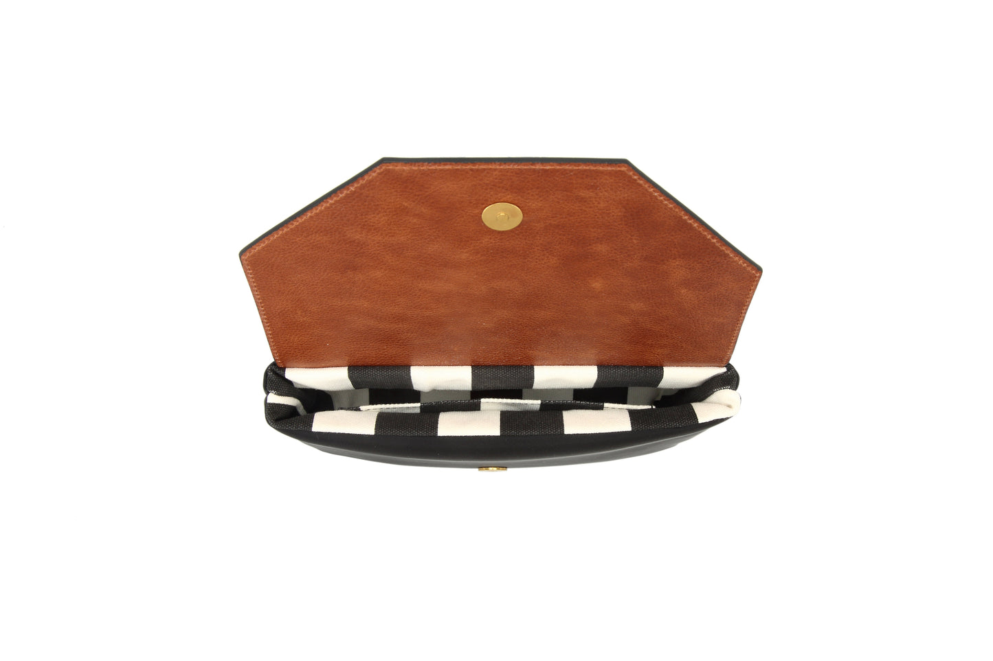 Patton | Black Nylon + Brown Leather