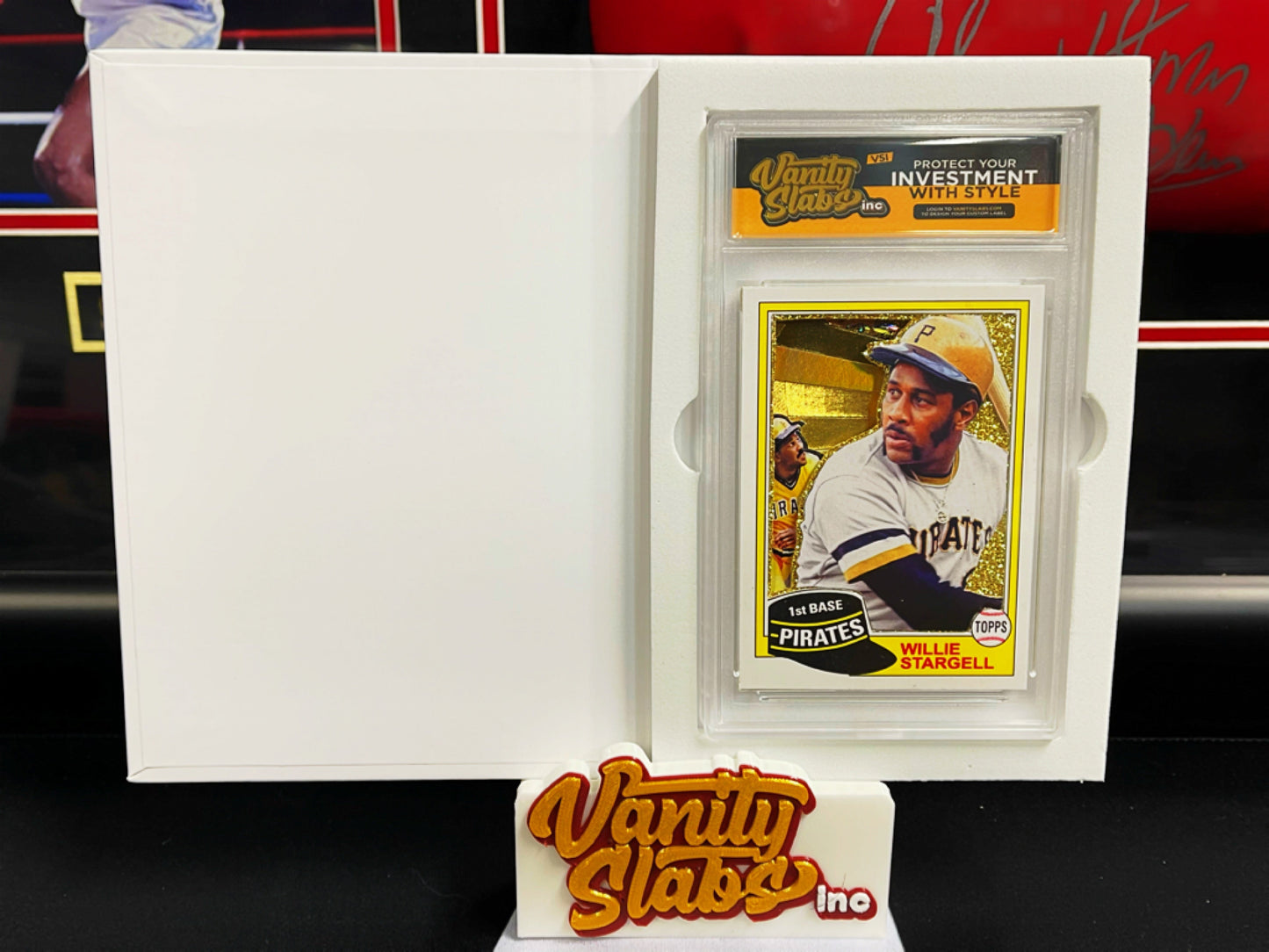 The Slab Mailer (5 pack)- AKA The Slab Book Case Plain Black or White for slabbed Baseball Football Hockey Basketball Cards