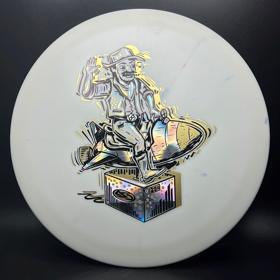 Alpha Lariat - "Ride Em Rocket Cowboy" Triple Foil