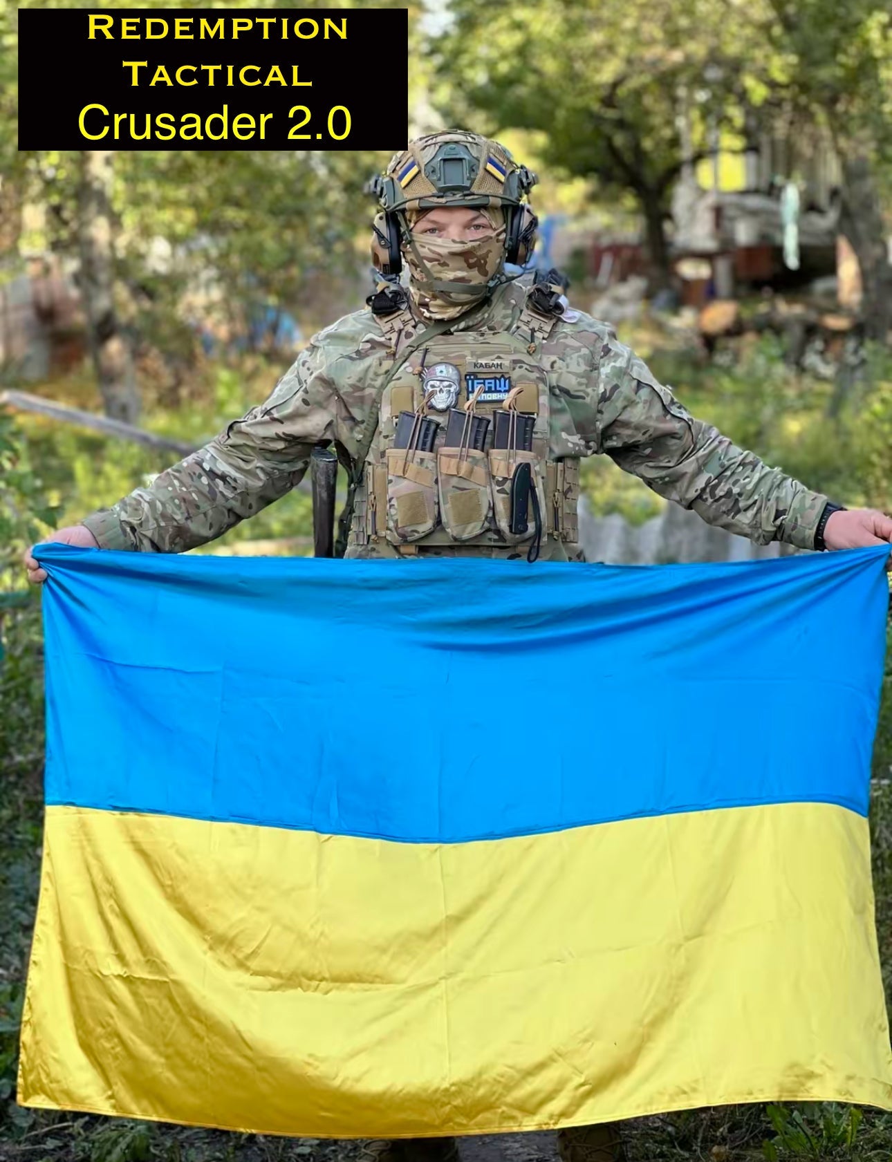 RT CRUSADER 2.0® ARMOR KIT Front/Back Plates LIGHTWEIGHT LEVEL IV  (2) 10x12 Front/Back Plates Full Kit