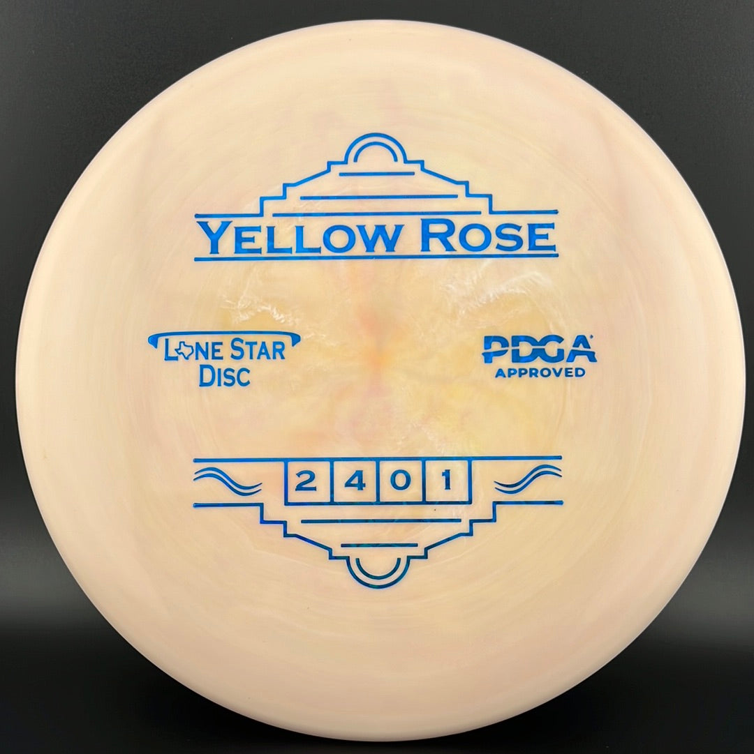 Alpha Yellow Rose - First Run