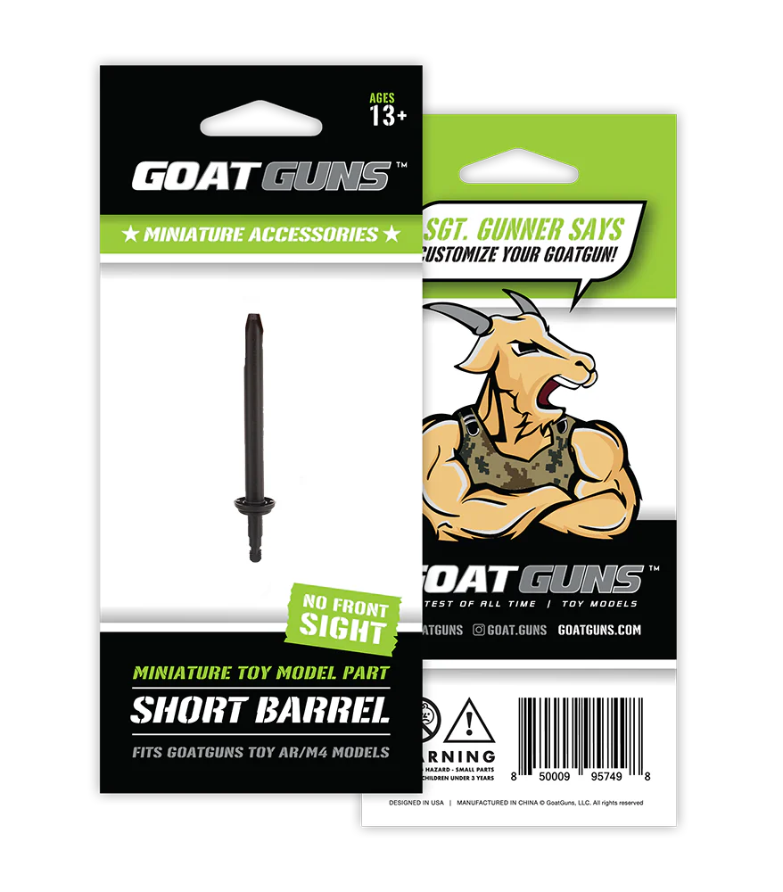 Goat Guns Miniature Toy Model Short Barrell