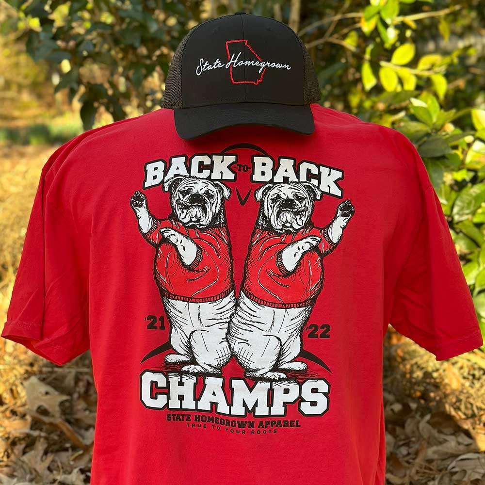 Back-to-Back Champs - Comfort Color Pocket Tee