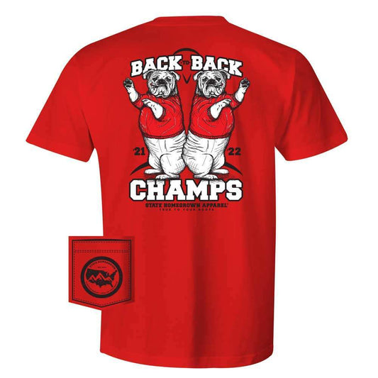 Back-to-Back Champs - Comfort Color Pocket Tee