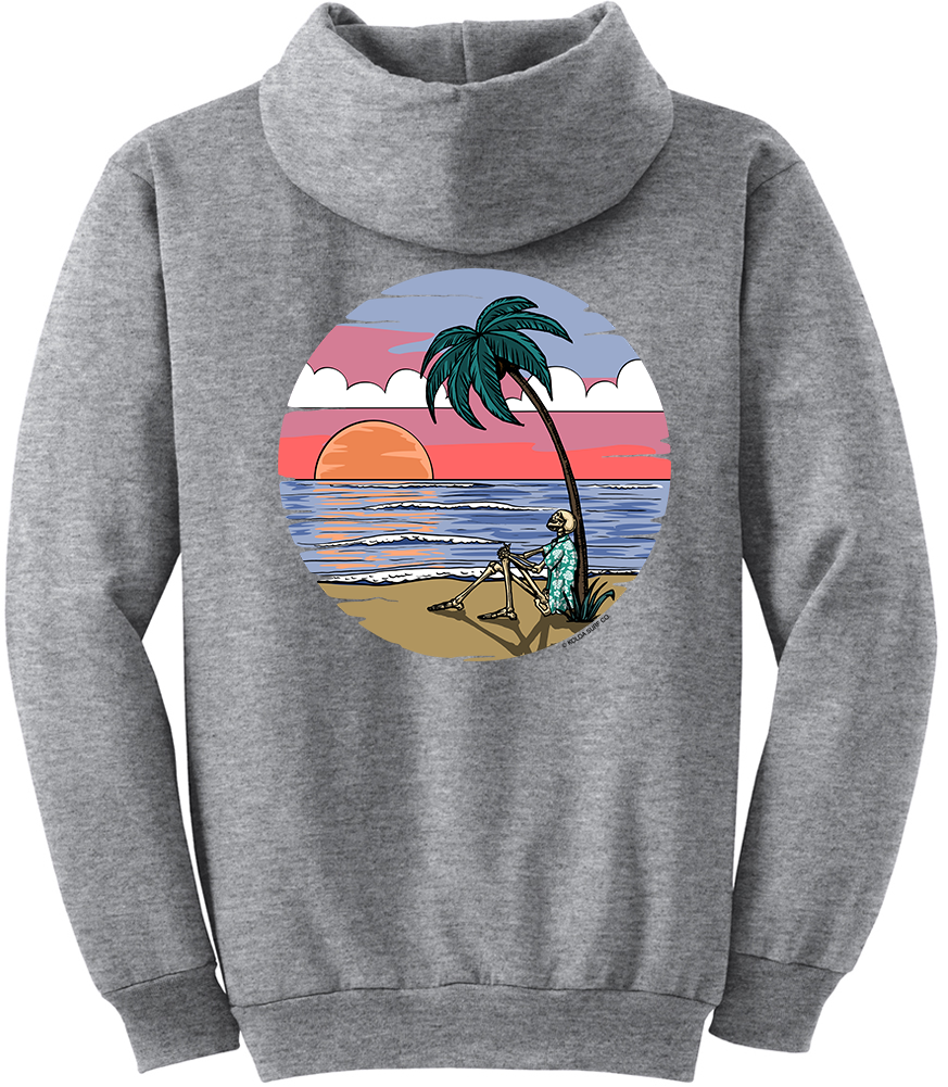 Koloa Skeleton Palm Hoodie