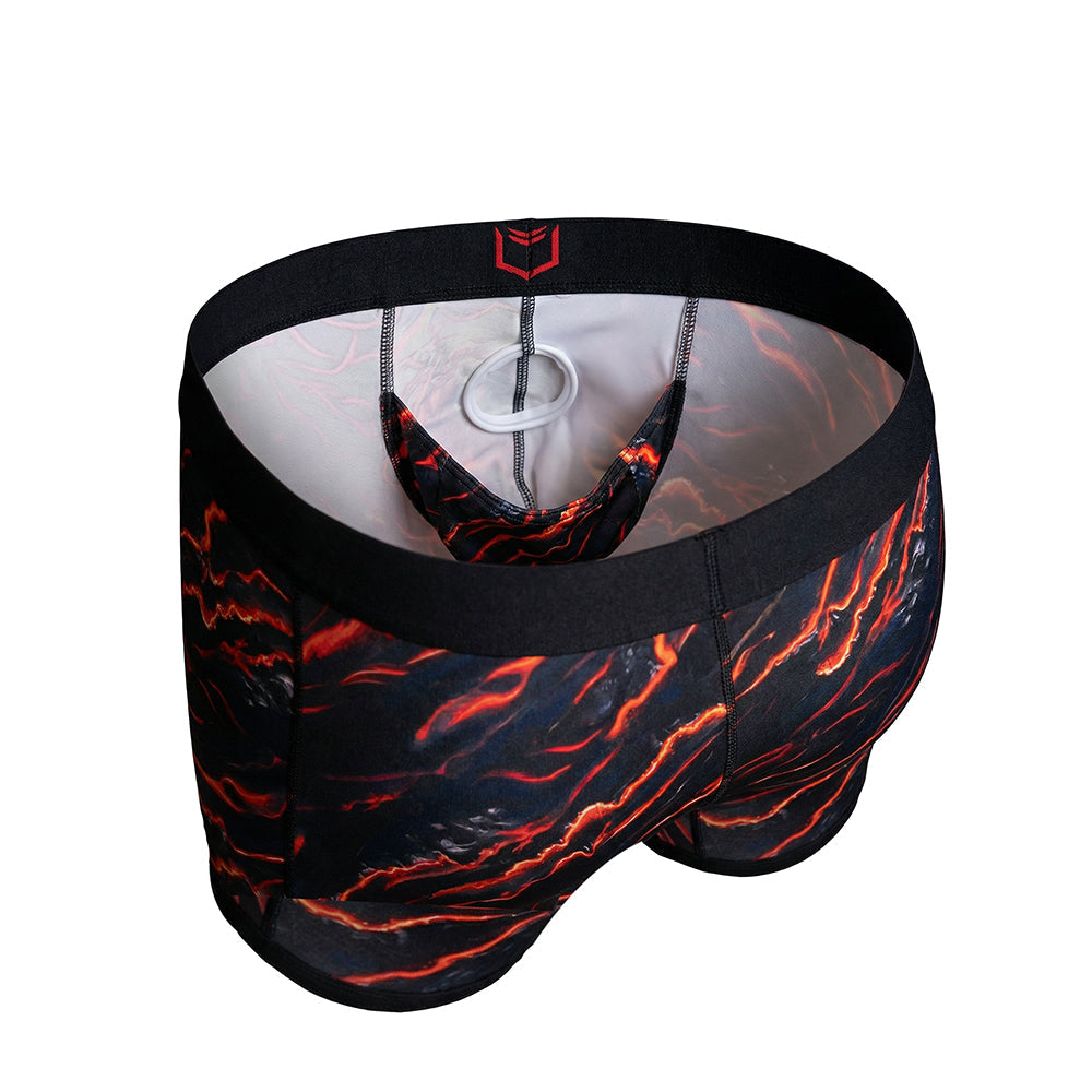 V Bamboo 8" Boxer Brief - Zen Pouch™ Duo