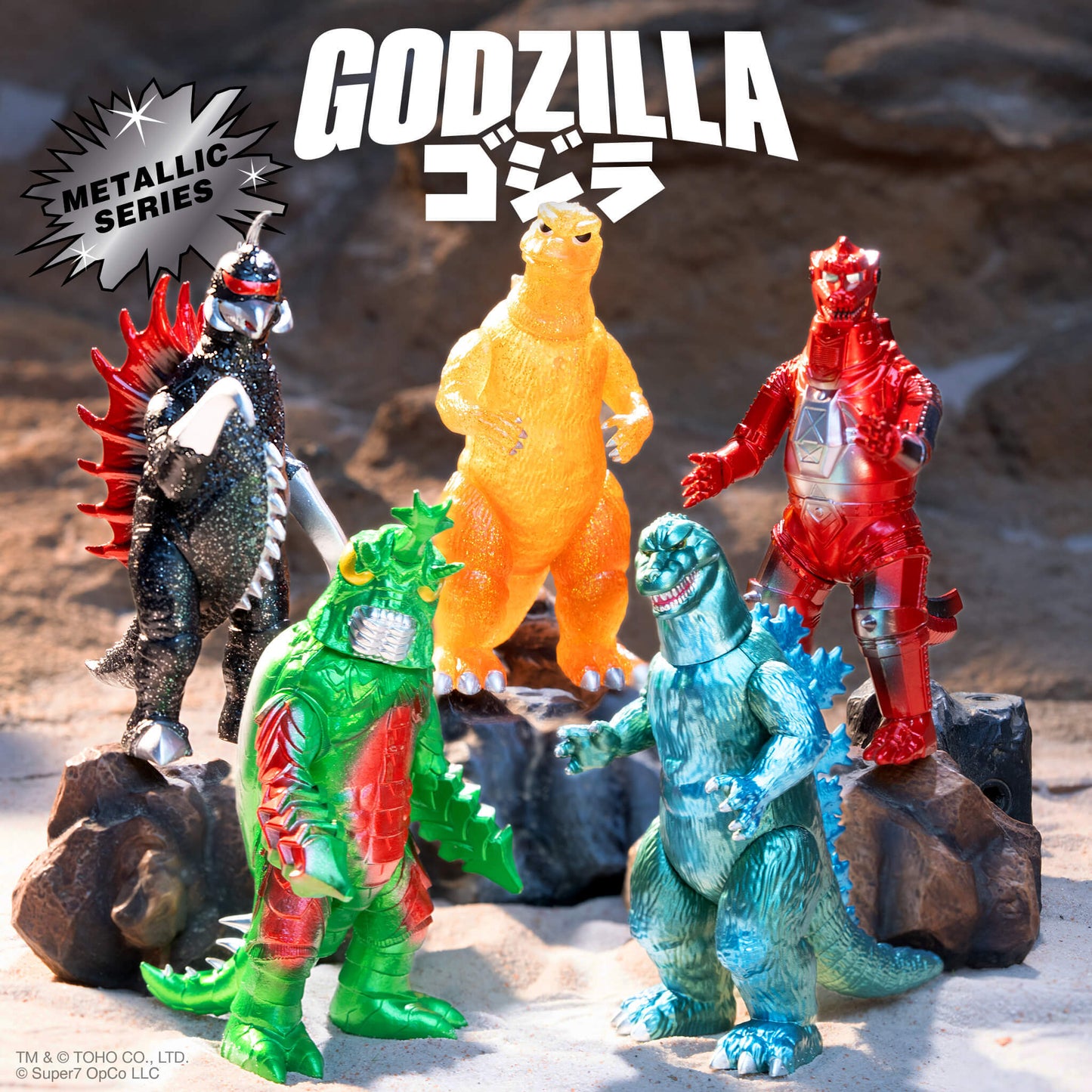 Super7 x Toho Blind Box Wave 05 (Metallic) - Blind Box Flat