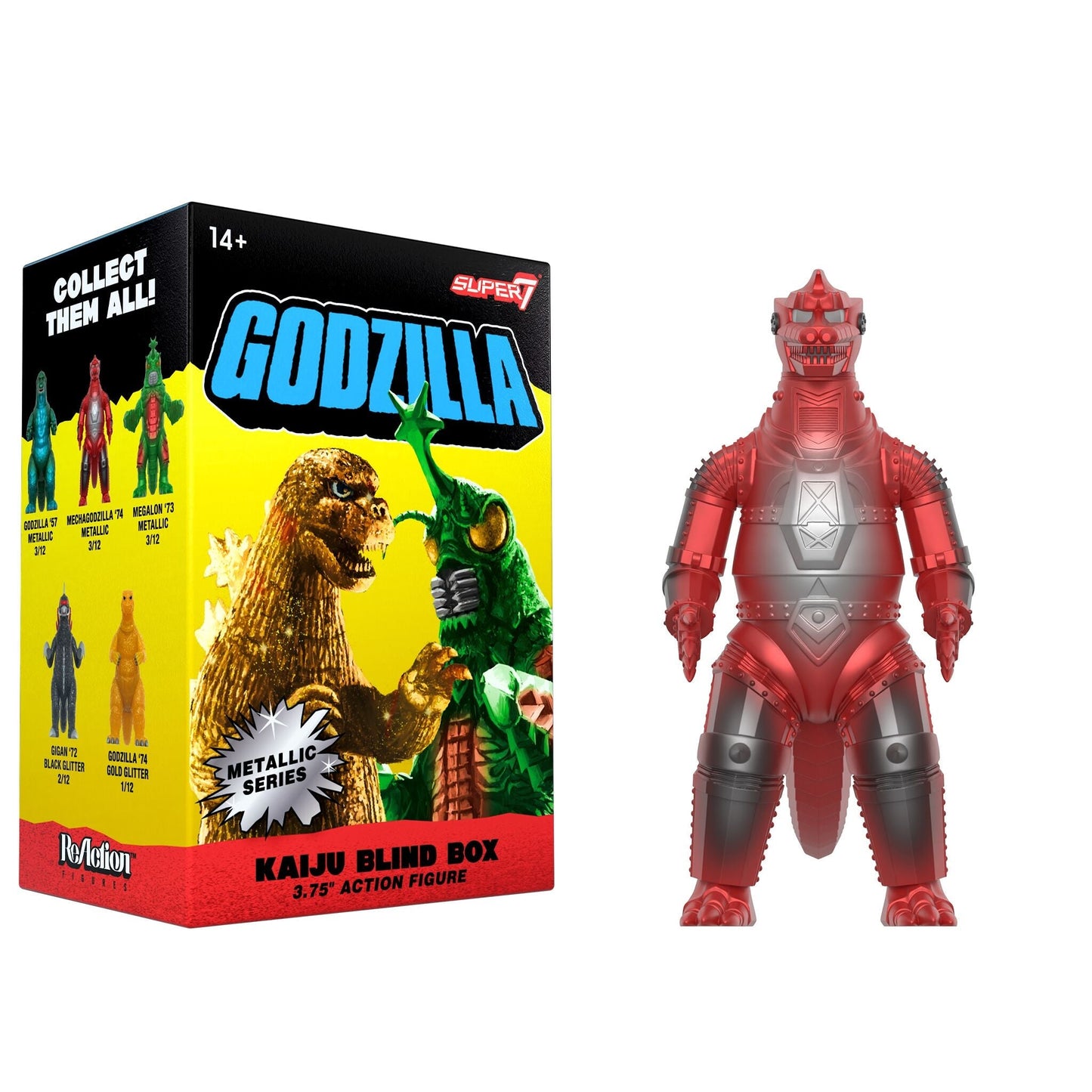 Super7 x Toho Blind Box Wave 05 (Metallic) - Blind Box Flat