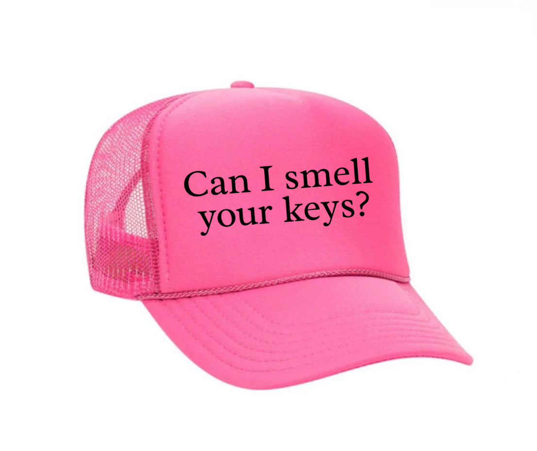 Can I Smell Your Keys? Trucker Hat