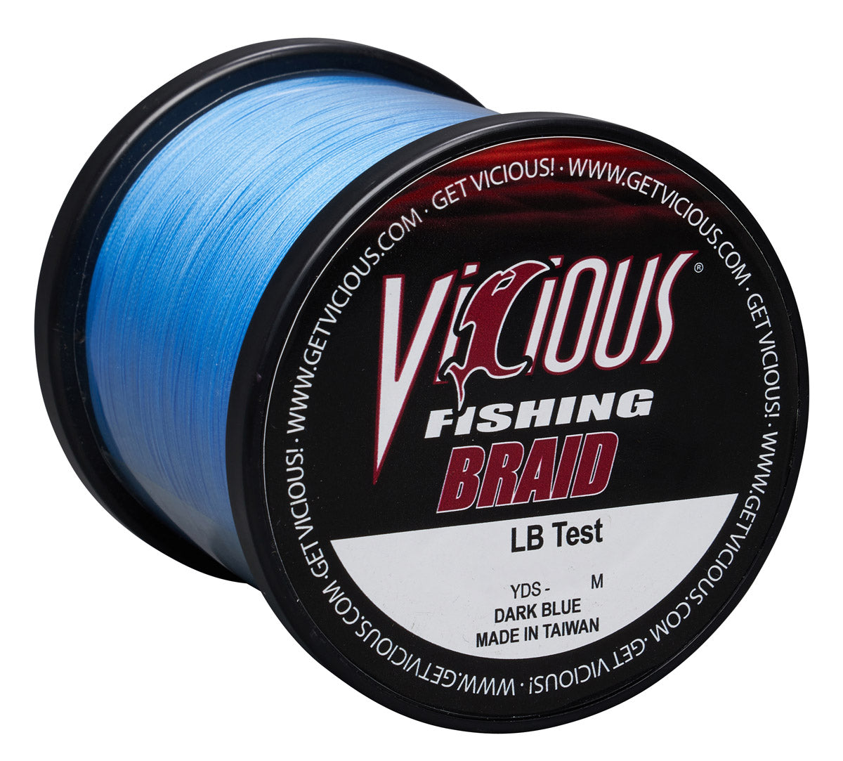 Vicious Standard Blue Braid - 30 Lb Test