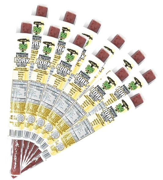 Barbecue & Pineapple - Premium Natural Pork, 1-oz Sticks