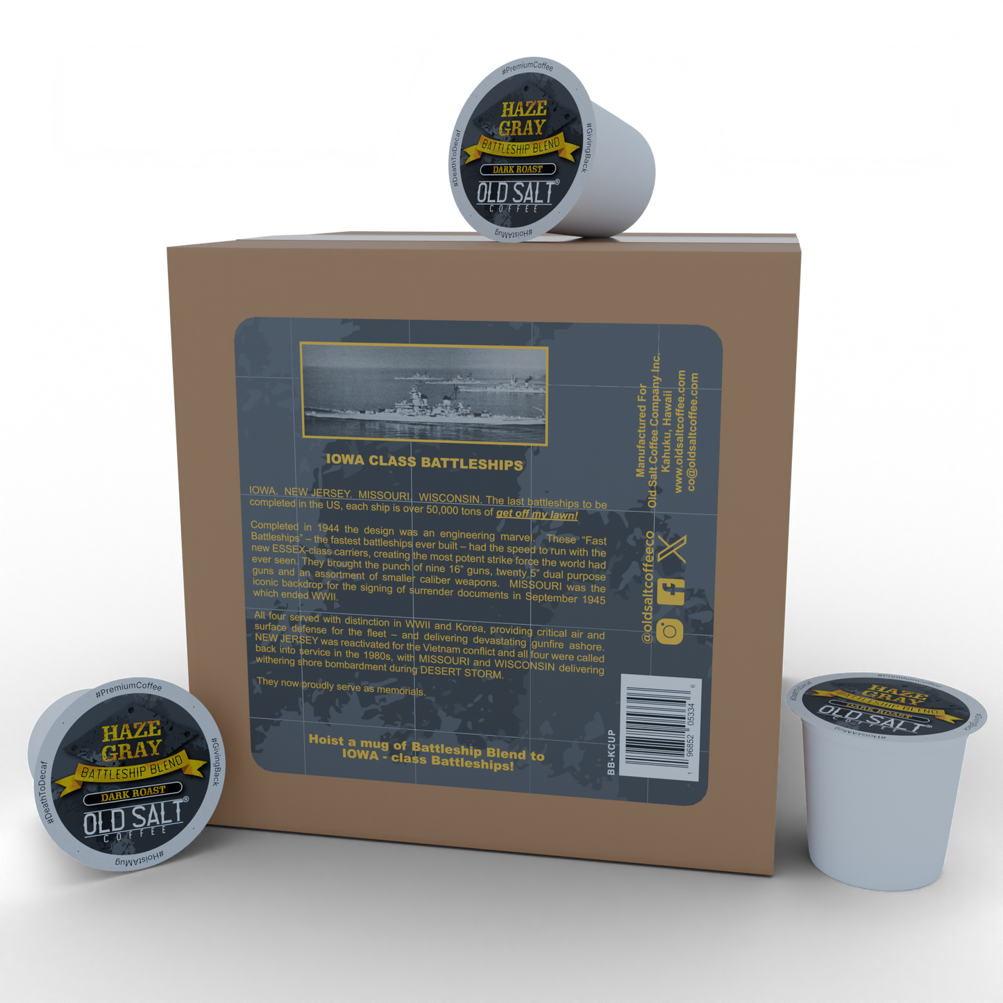 Haze Gray Battleship Blend - Single Serve