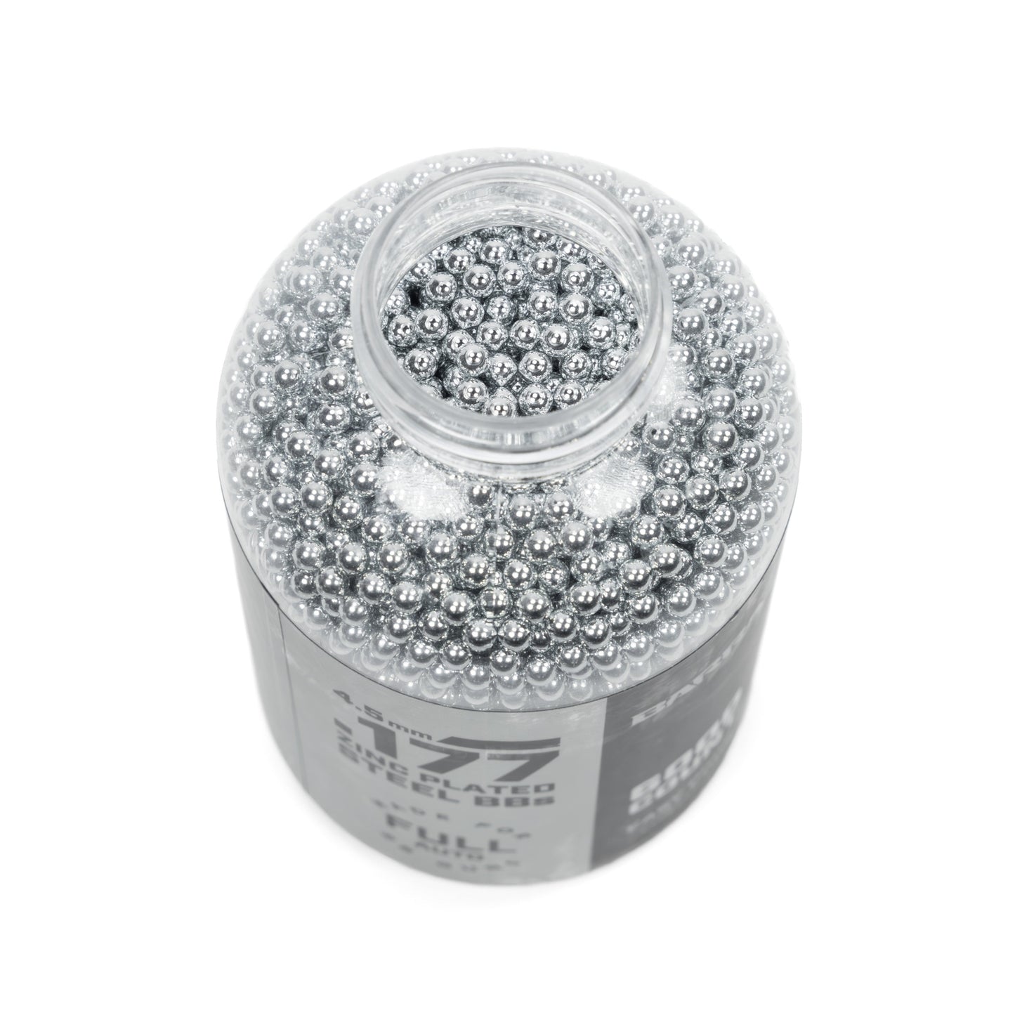 .177 cal/4.5mm Zinc Plated Steel BBs - 6,000 Count