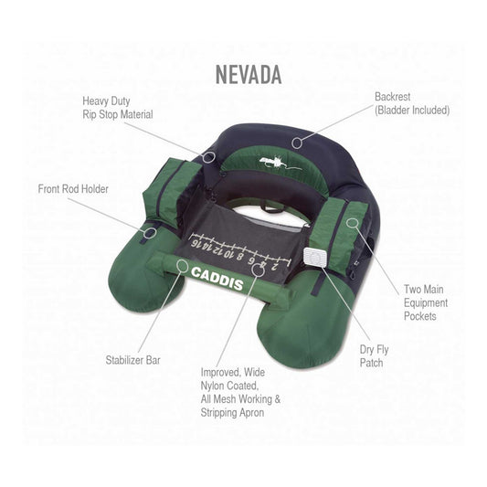 Caddis Sports Nevada Float Tube