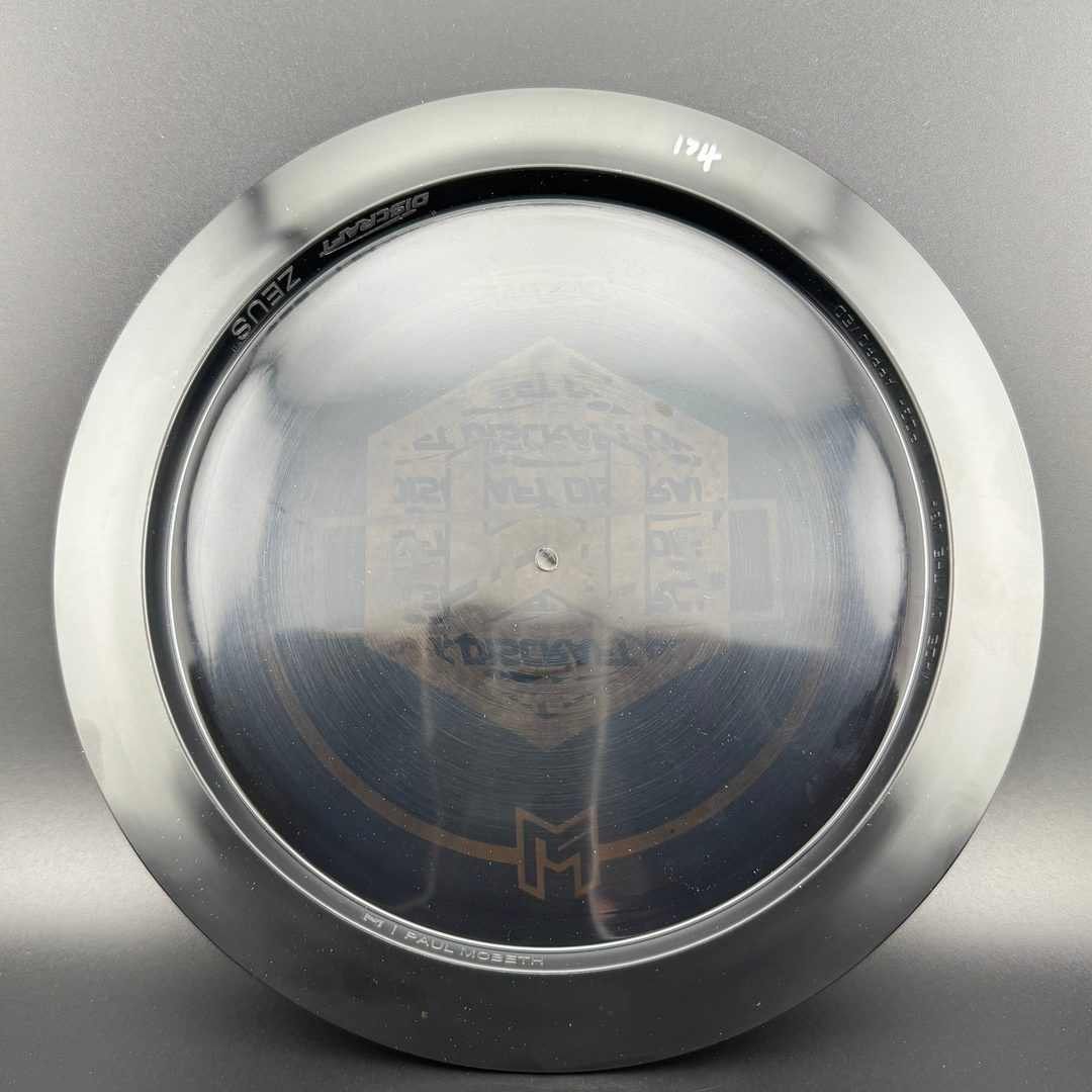 Midnight CryZtal Zeus - Paul McBeth Overstamp Misprint