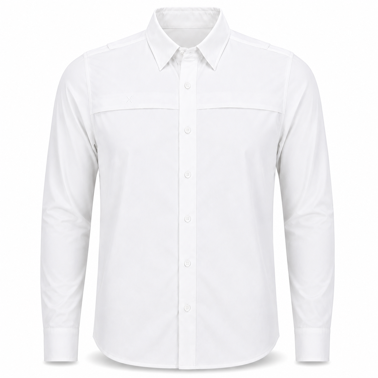 Long Sleeve Solid Lifestyle Button Down w/ REPEL-X