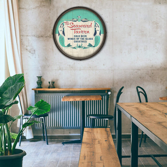 Mermaid Tavern - Barrel End Wall Art
