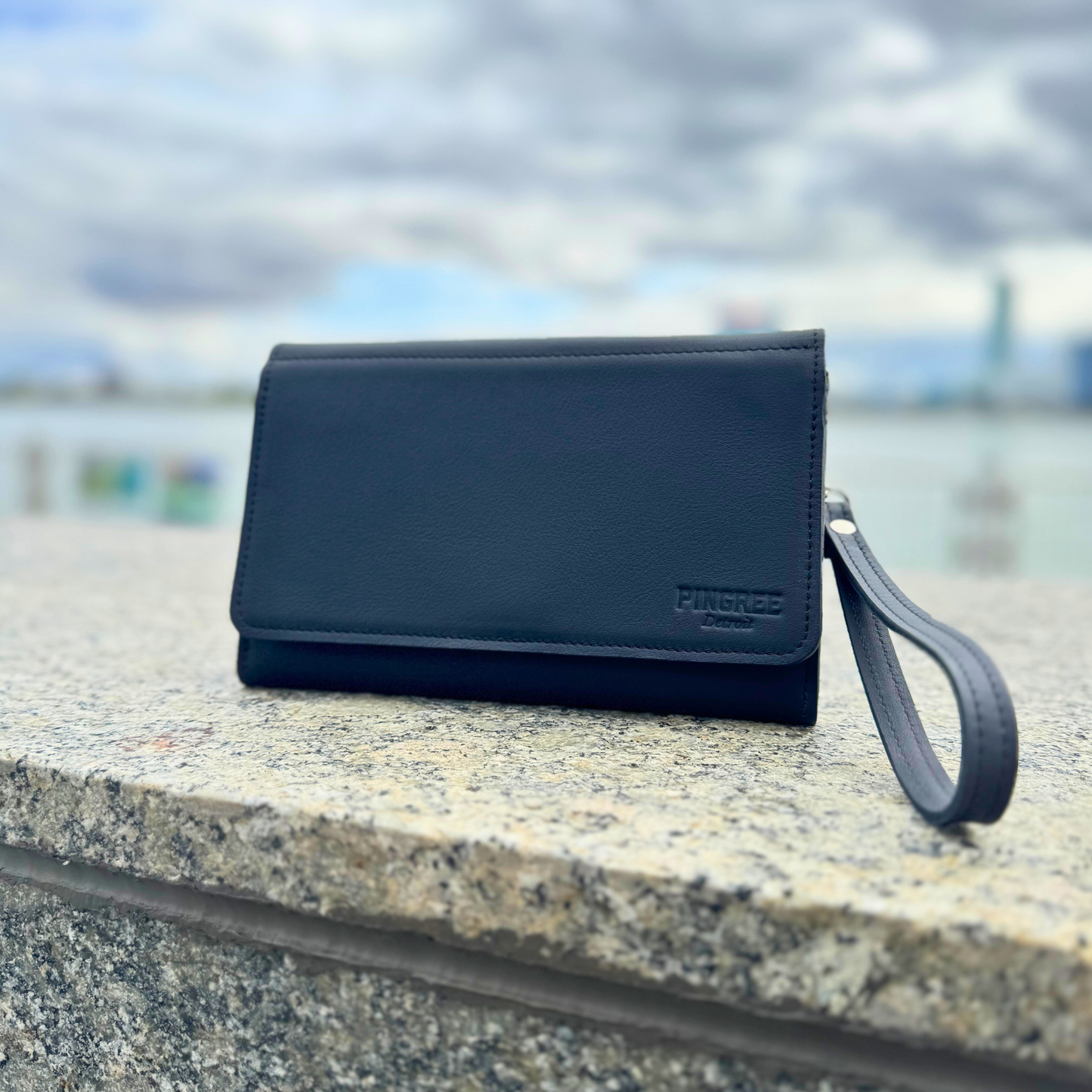 The Adeline Lux: Clutch and Cross-body - Leather (Made to Order)