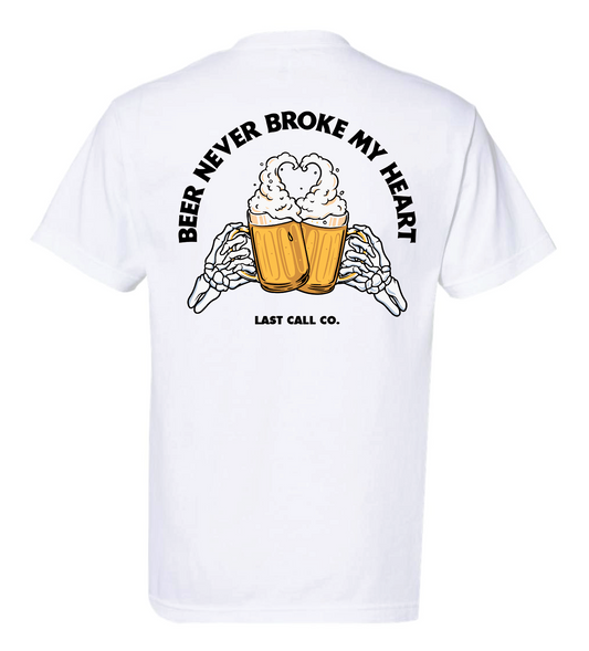 Last Call Co. Beer Never  S/S Tee