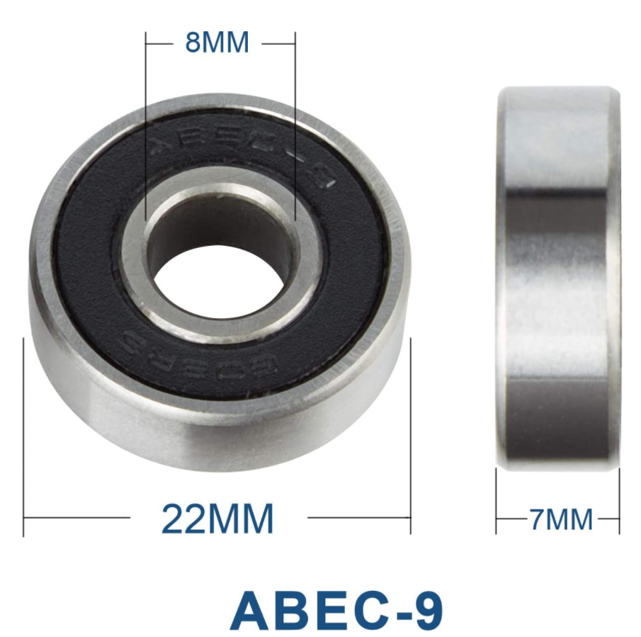 Envy ABEC 9 Headset Bearings - 2 Pack