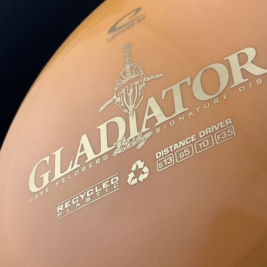 Recycled Gladiator - Dave Feldberg Signature Disc - 2017 Run!