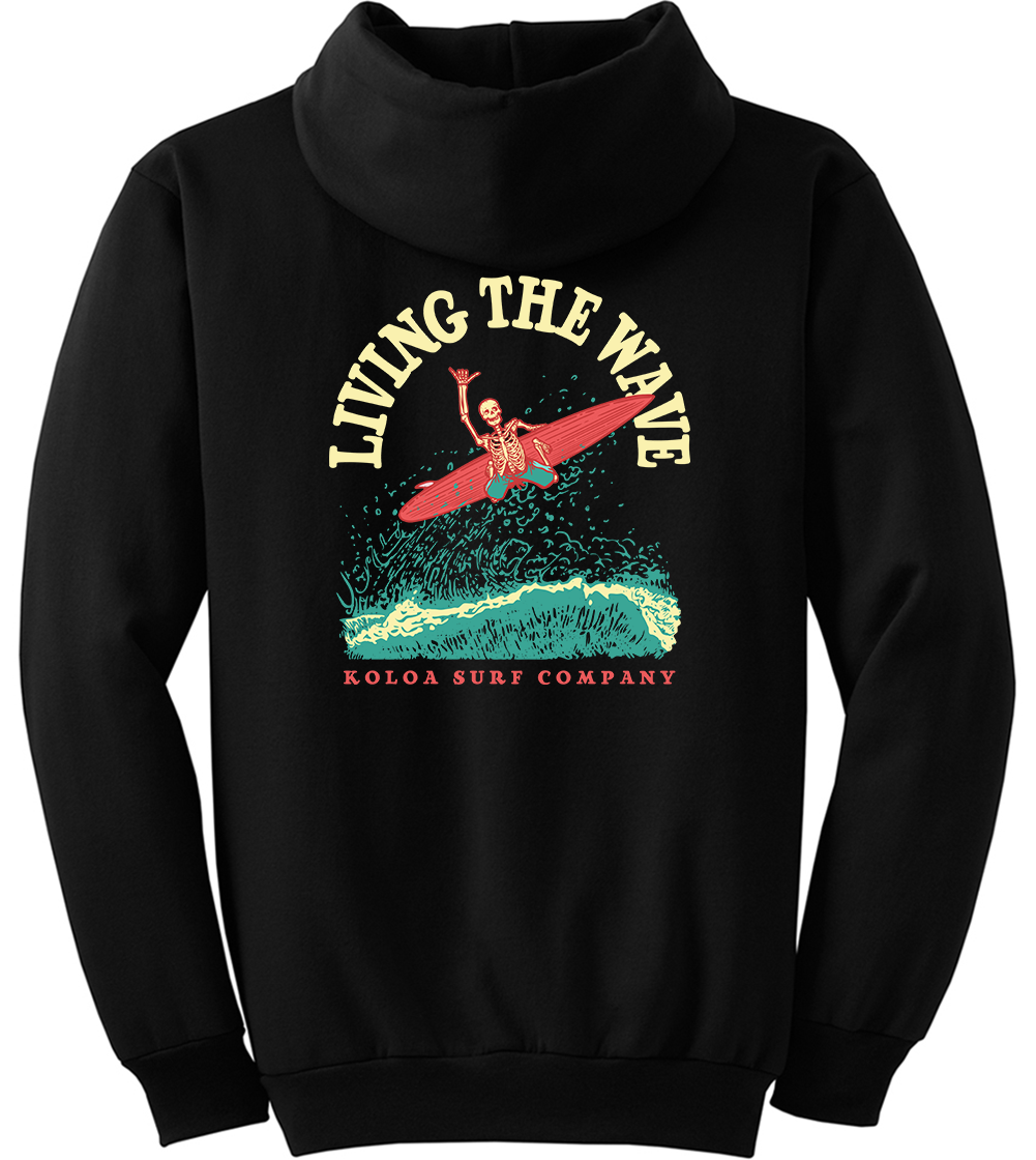 Koloa Straight Air Skeleton Hoodie