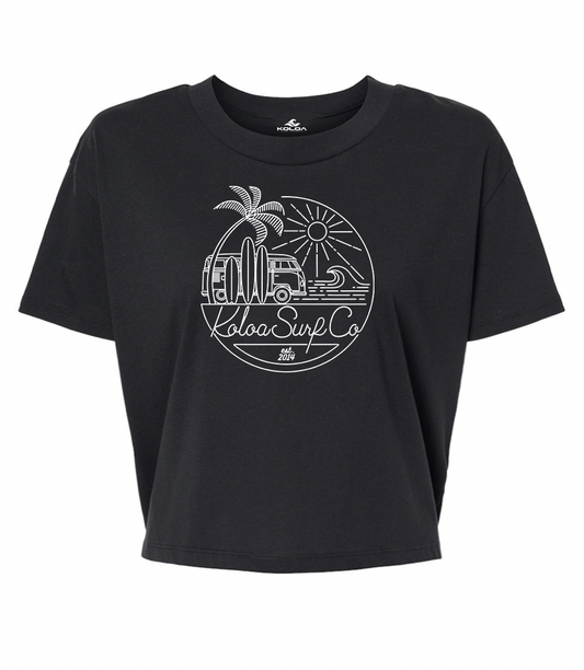 Koloa Cruisin' Crop Tee