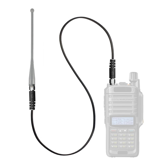 Practical Antenna Relocation Kit(No Antenna Pouch) - Compatible With AnyTone, Kenwood, Motorola, Retevis, Ailunce, Wouxun, Yaesu, Rugged Radios & Baofeng Radios