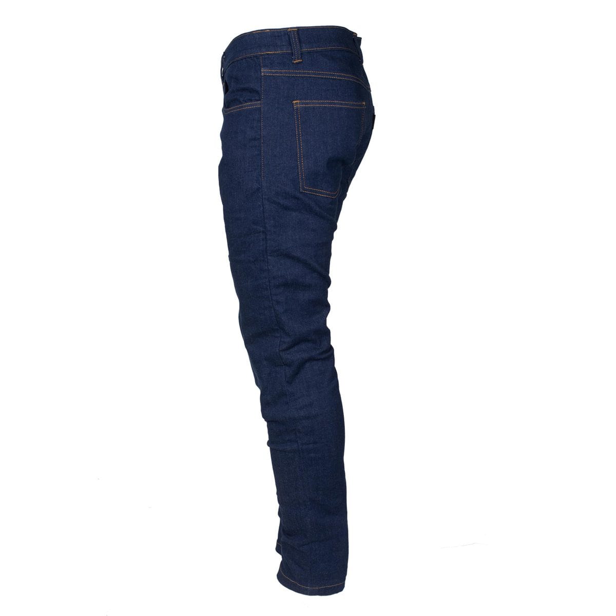 Straight Leg Protective Denim Pants (Jeans) - Blue