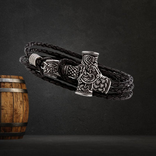 Thor's Hammer Mjolnir Wristband