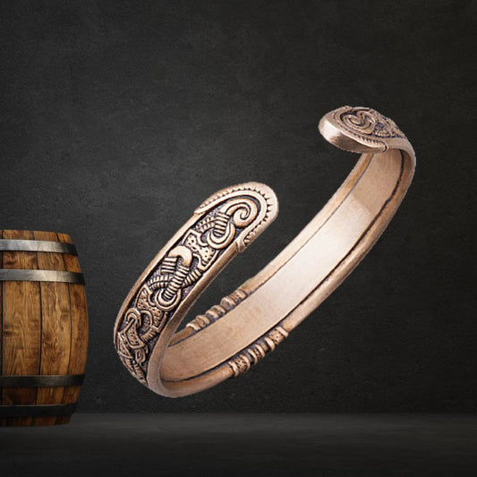 Jelling Style Bronze Arm Ring
