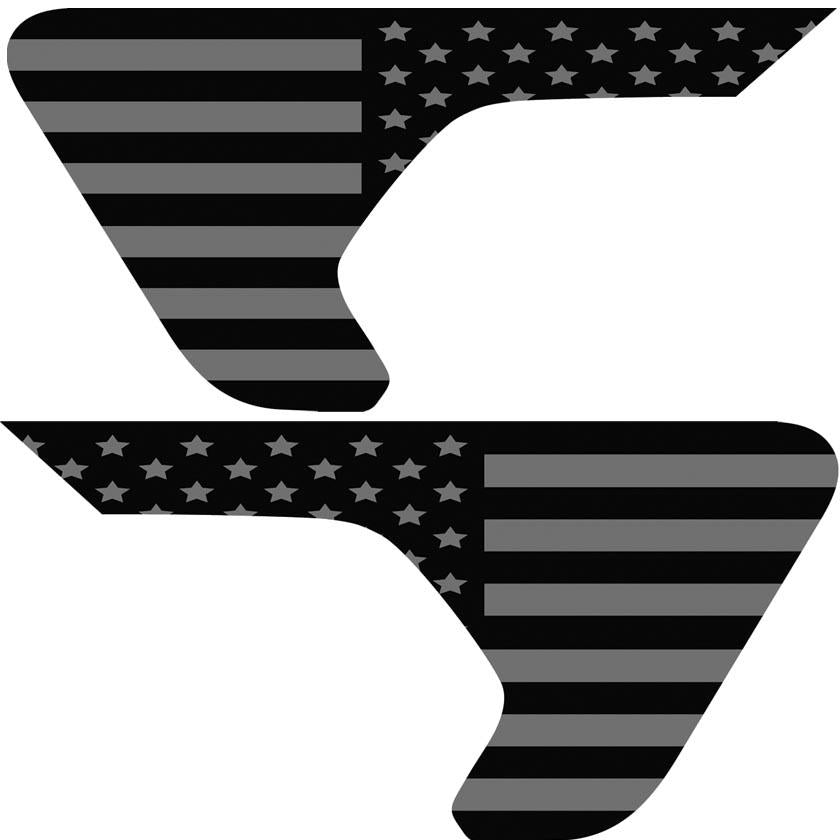 Blackout Flag Inserts & Vent Decals Bundle