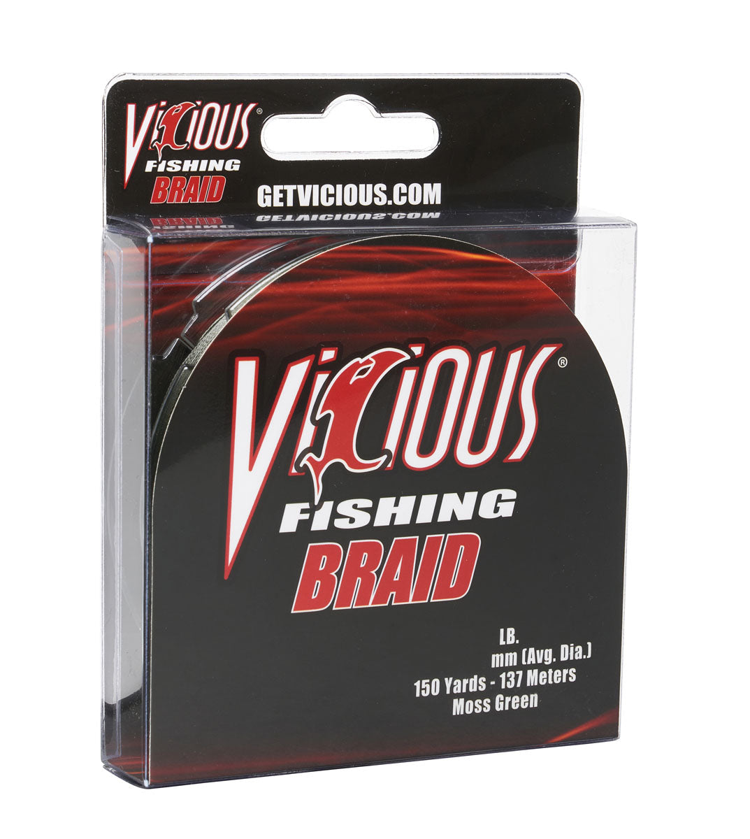 Vicious Standard Green Braid - 20 Lb Test