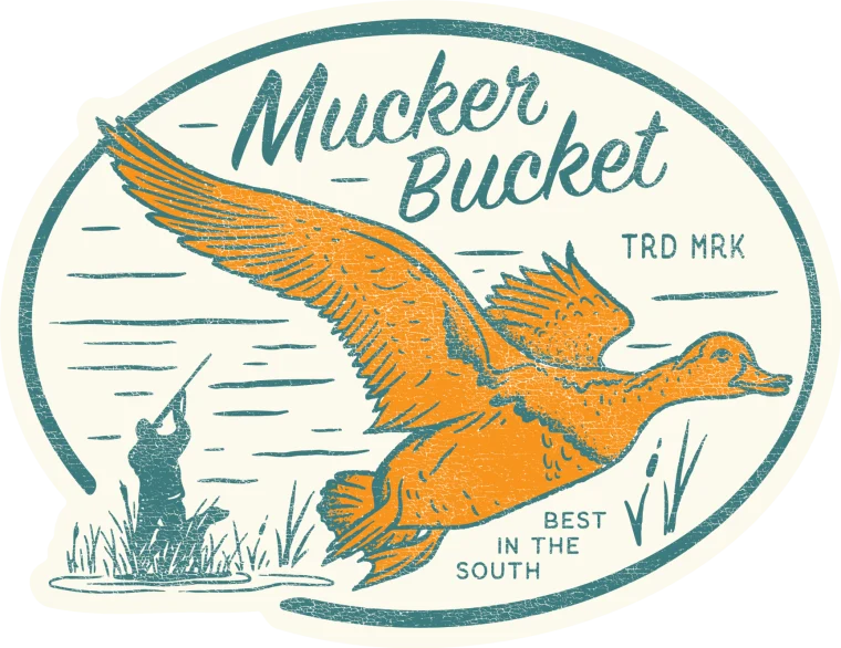Vintage Duck Sticker