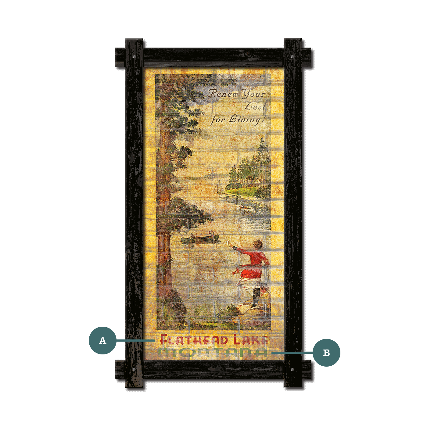 Renew Your Zest for Living - Framed Wall Art