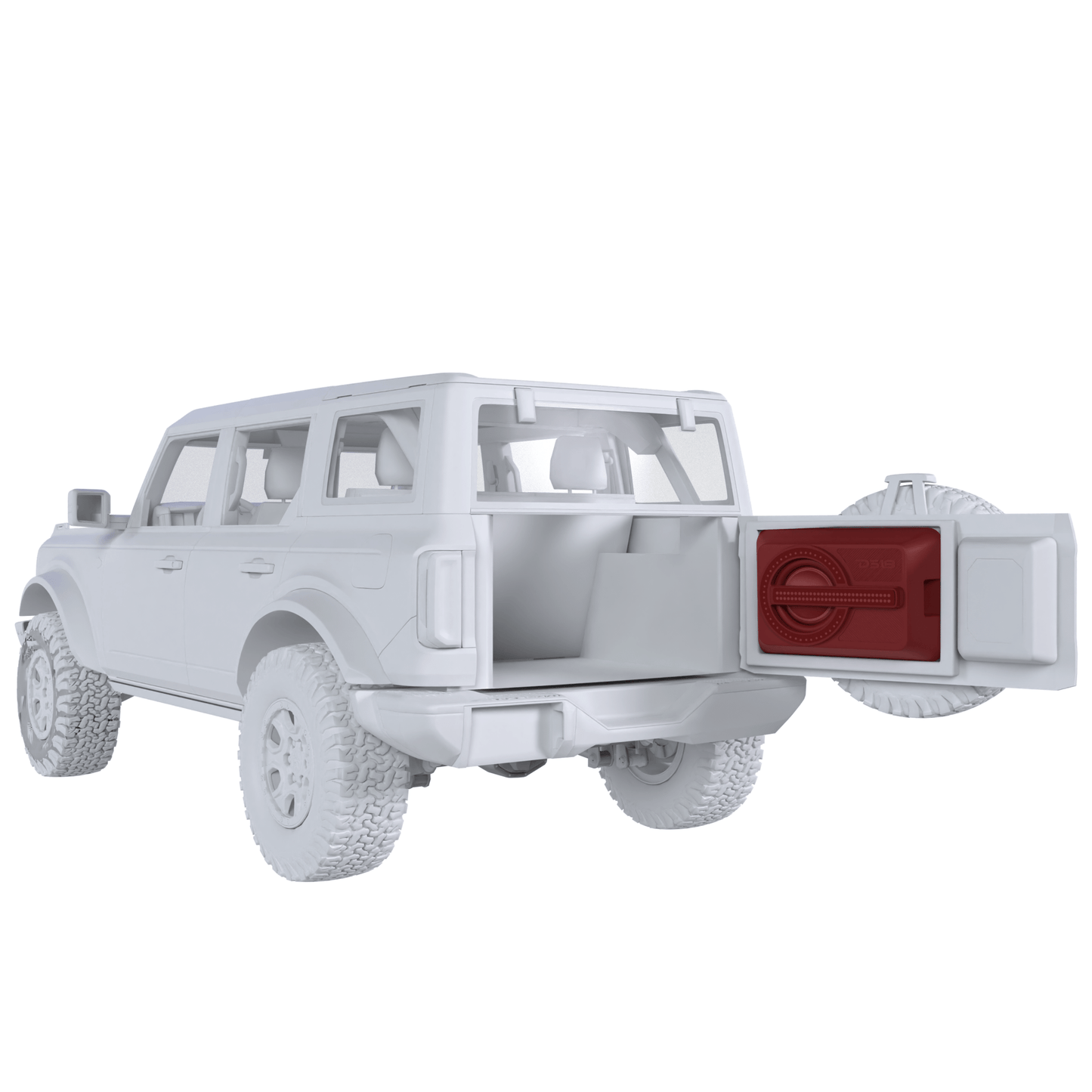 Ford Bronco 6th Gen BRO-BASS Package 12” Subwoofer Enclosure Complete Package