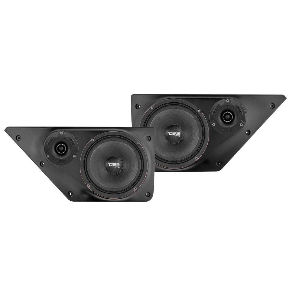 Ford Bronco 6th Gen Front Doors 6.5" Speaker and 3.8" Tweeter Panels