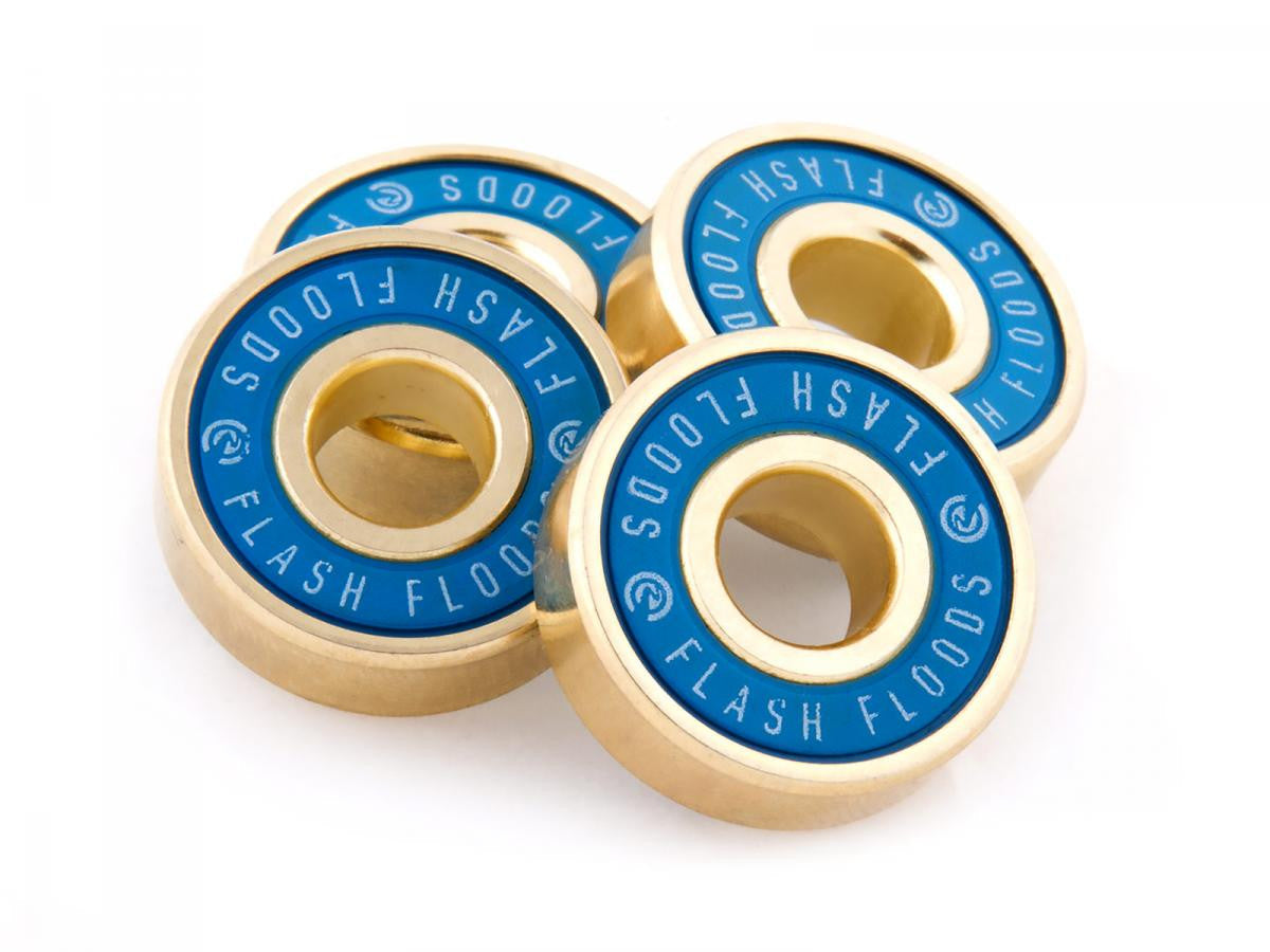 River Flash Flood Bearings Abec 7 - Blue/Gold