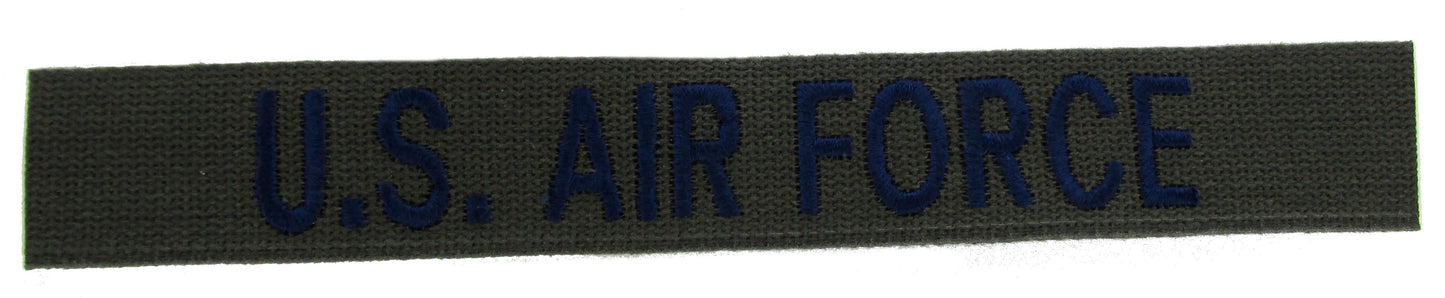 Cotton Webbing Olive Drab Name Tape - SEW ON