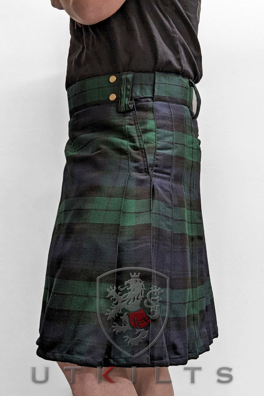 Utility Kilt – Ultimate Business Edition, Black Watch
