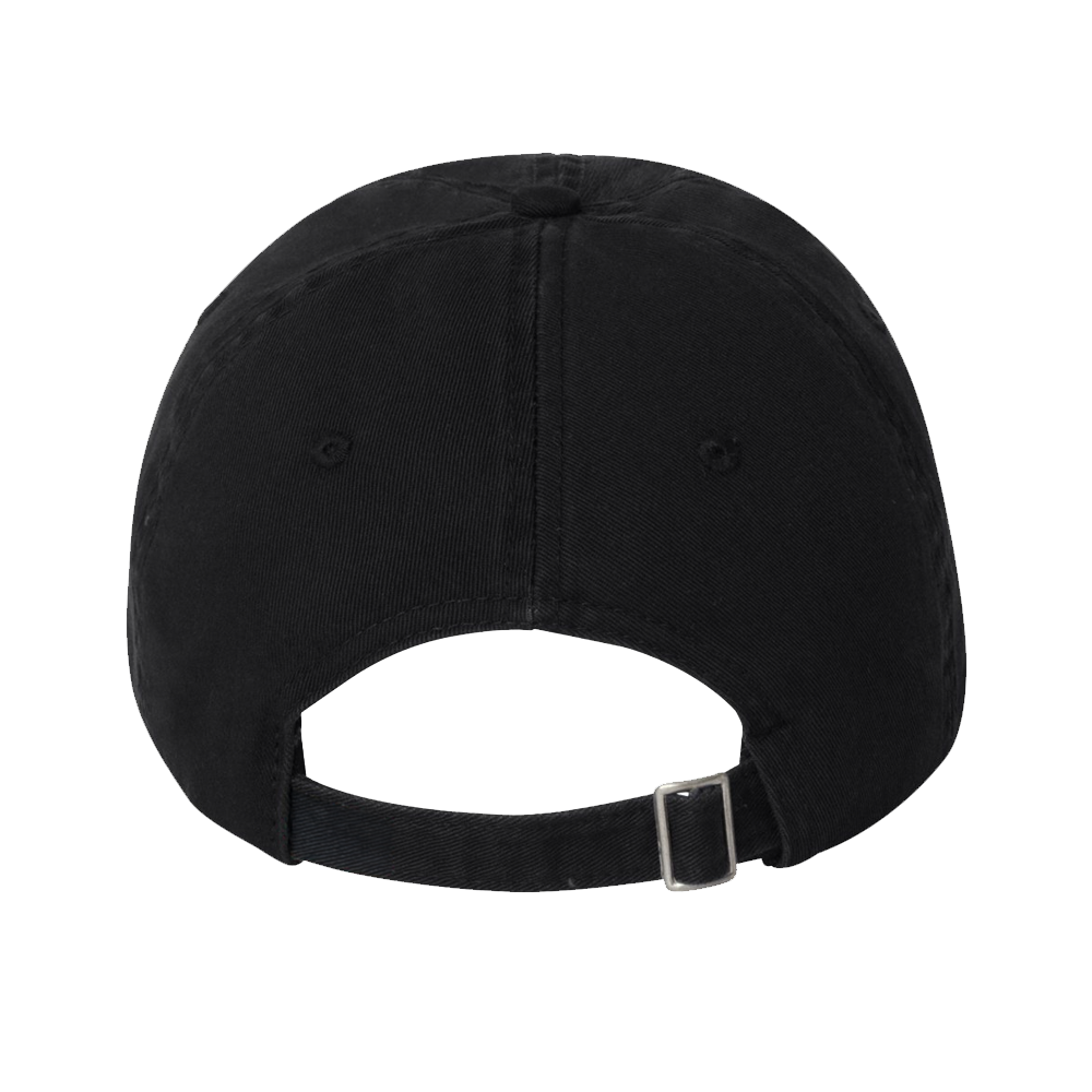 Eagle Globe & Anchor Unstructured USMC Hat embroidery - Black Hat w/ Gold