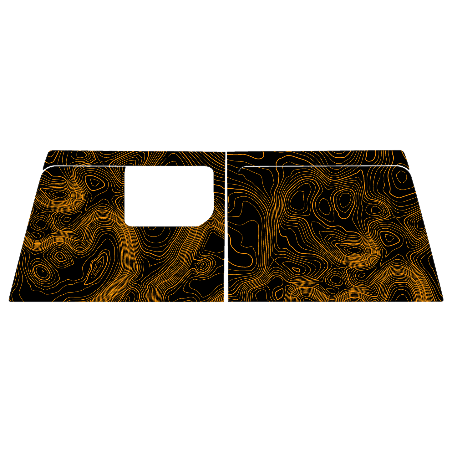 Topo Cargo Area Overlay Kit Part 1 (Printed Series) - 2021+ Bronco 4 Door