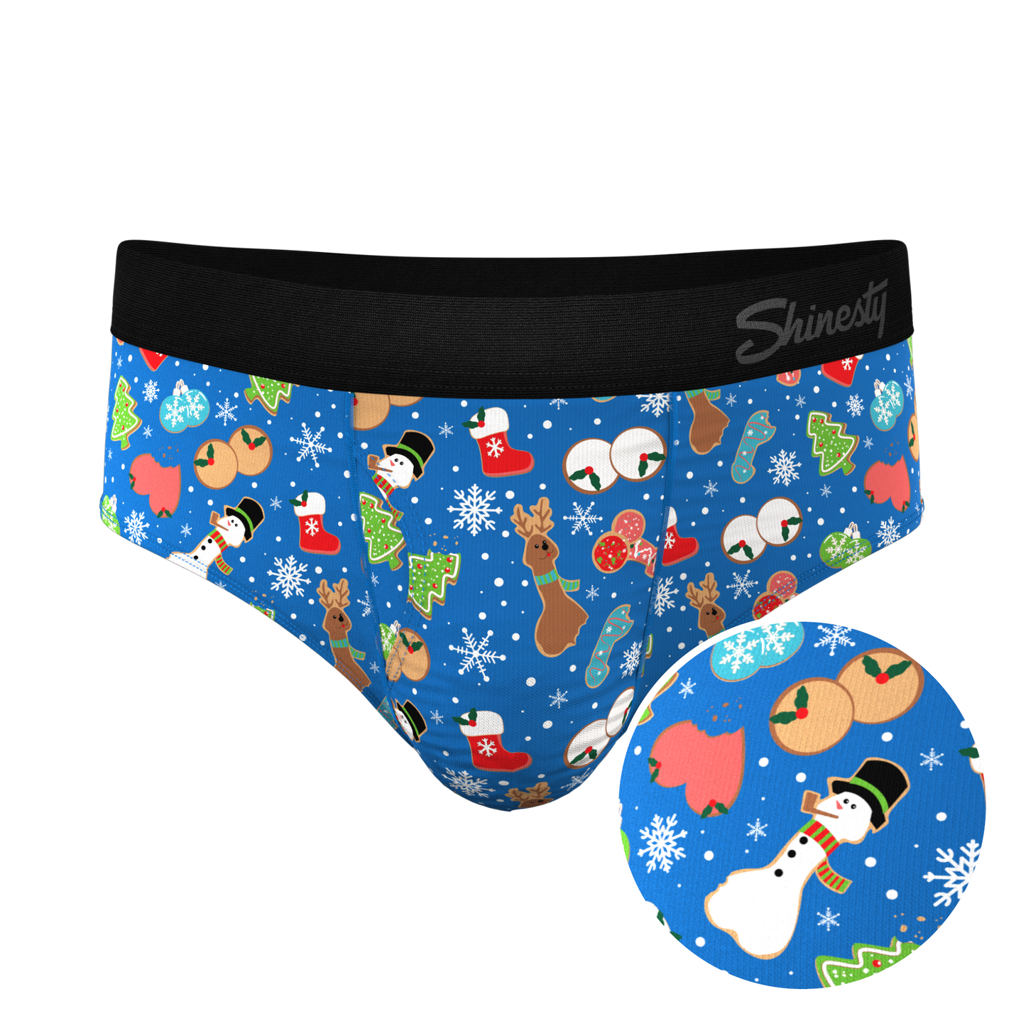 The Baked Goodies | Christmas Cookies Ball Hammock® Pouch Underwear Briefs