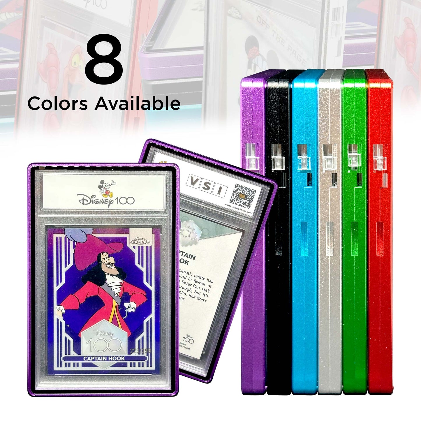 Slab Metal Aluminum and Glass Protective Case (1 Holder) for 35pt, 55pt & 75pt slabs