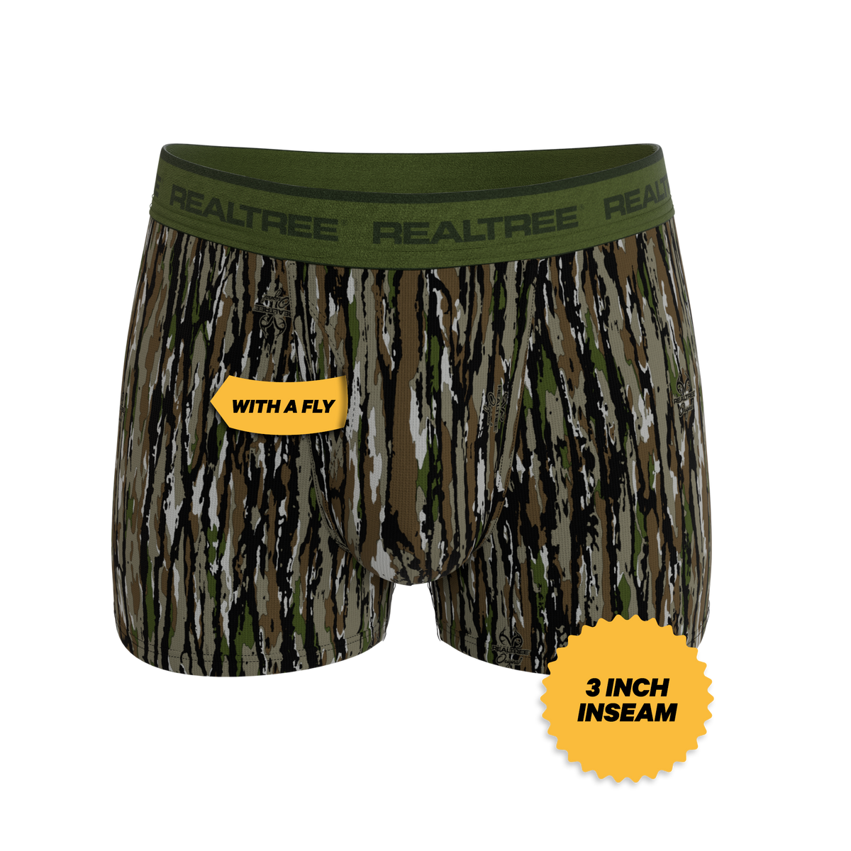 The Barking Up | Realtree x Shinesty Bark Camouflage Ball Hammock® Pouch Trunks Underwear